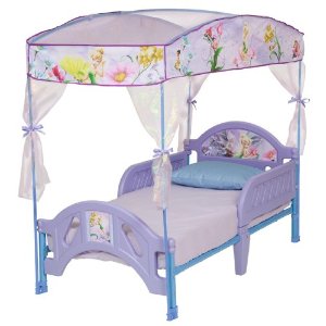 Disney Fairies Toddler Bed with Canopy