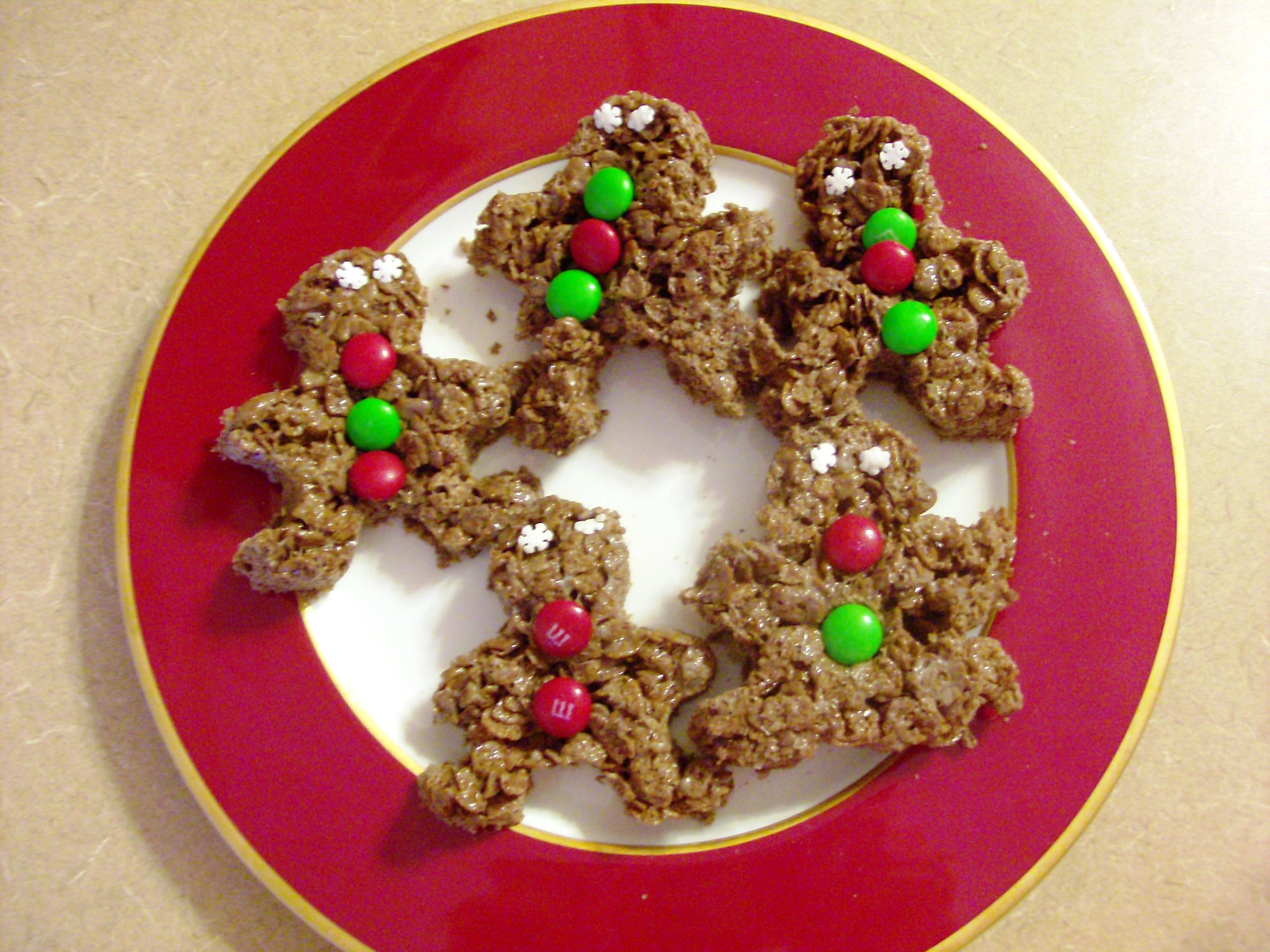 Christmas Treat: Chocolate Mint Pebbles Treats