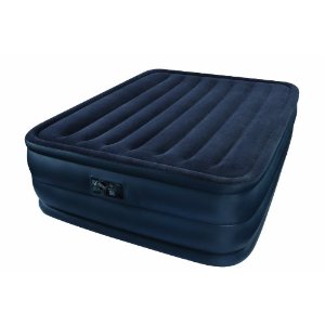 Intex Raised Downy Queen Airbed with Built-in Electric Pump