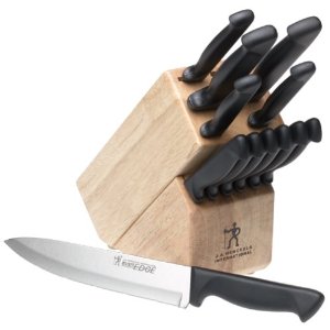 J.A. Henckels International Everedge 13-Piece Knife Set with Bonus Cheese Knife
