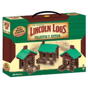 Lincoln Logs Collector's Edition Wooden Case