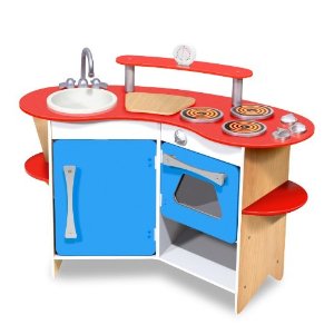 Melissa & Doug Cook's Corner Wooden Kitchen - Amazon Toy Deal