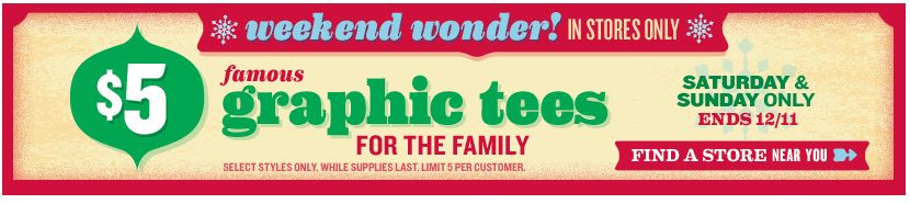 Old Navy Weekend Wonder - Graphic Tees