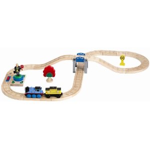 Thomas And Friends Wooden Railway - Battery Powered Sir Topham Hatt Figure 8 Set