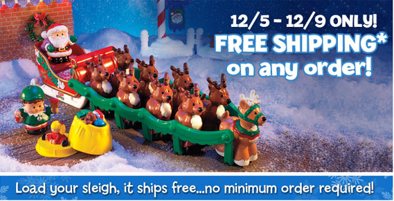 fisher price free shipping coupon code