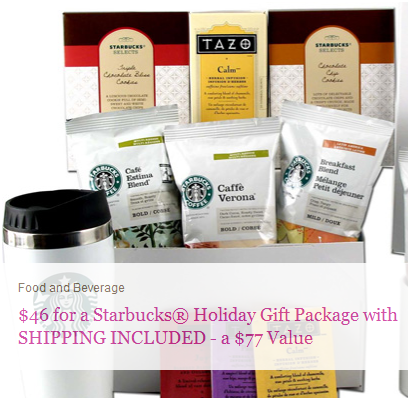 plum district starbucks holiday gift package