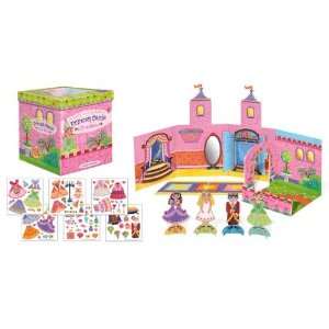 princess castle-paper dolls