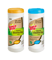 scotch disinfectant wipes