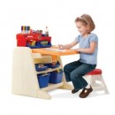 tep2 Flip and Doodle Easel Desk with Stool