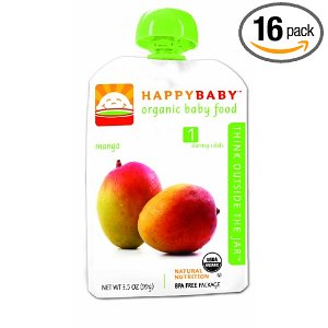 HAPPYBABY Organic Baby Food - Mangos