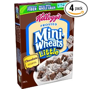 Kellogg's Frosted Mini-Wheats Little Bites Chocolate Cereal - Amazon Grocery