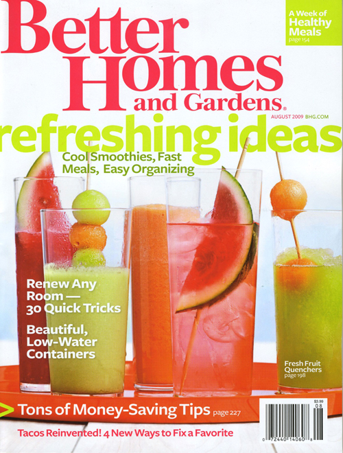 better homes and gardens magazine