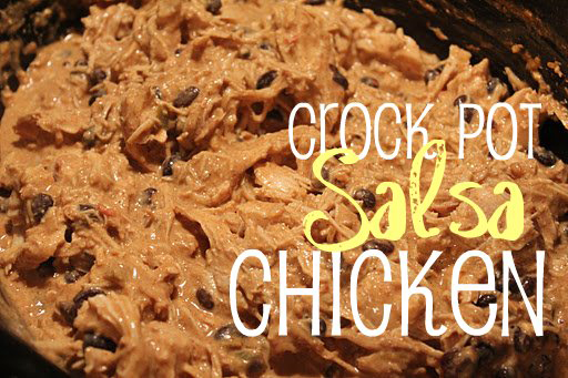 crock pot salsa chicken recipe
