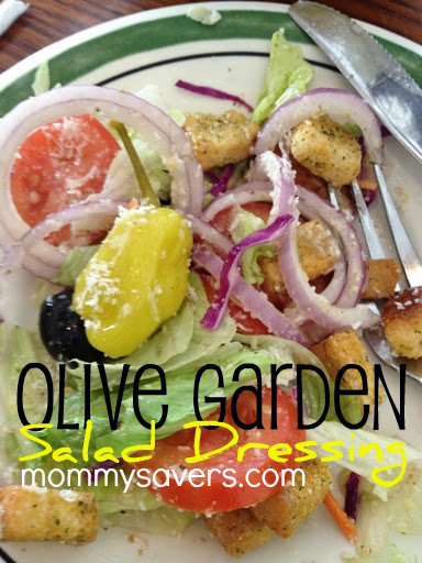 olive garden salad dressing recipe