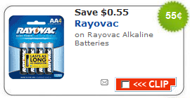 rayovac batteries coupon