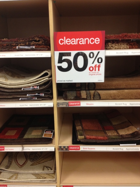 target clearance rugs decor