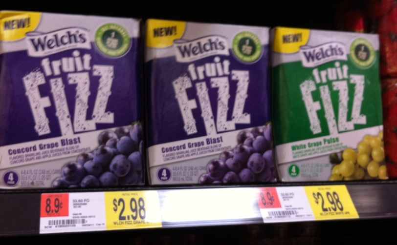 welchs fruit juice fizz coupon walmart deal