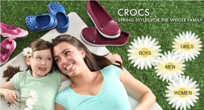 zulily crocs deals