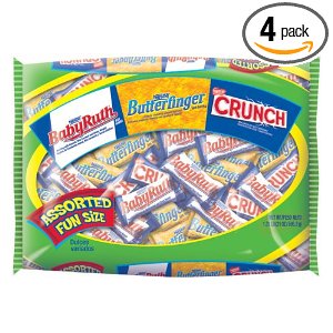 Nestle Assorted, Fun Size Bigger Bag, 21-Ounce Bags (Pack of 4)