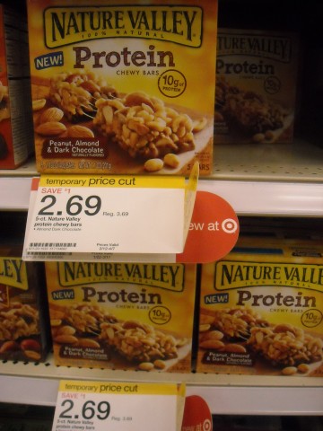 Nature Valley Protein Bars Target
