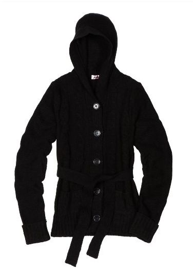 Girls Belted Sweater - Amazon