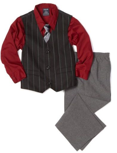 Izod Boys Vest Set