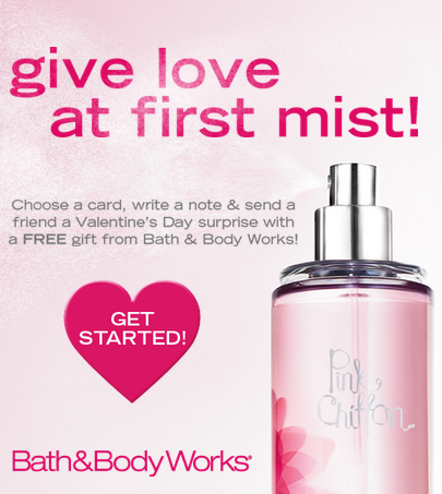 bath and body works freebie