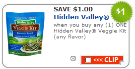 hidden valley veggie kit target deal