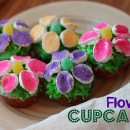 flower cupcakes