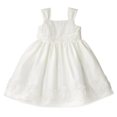 Infant Toddler Girls Sleeveless Mesh Dress - Ivory - Target Daily Deal