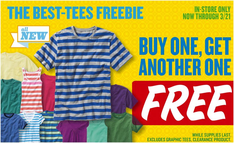 Old Navy - BOGO Tees