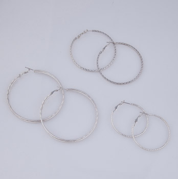 Hoop Earrings Set - Totsy