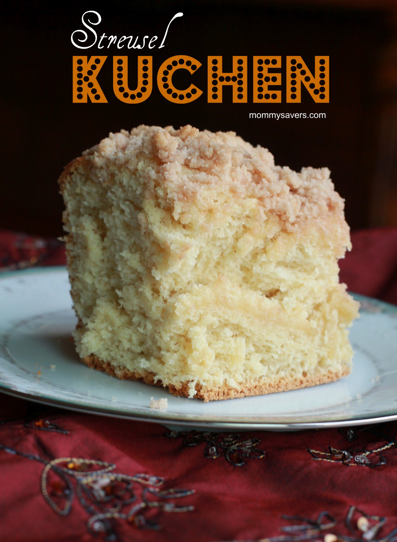 German Streusel Kuchen Recipe: Frugal Cooking - Mommysavers.com ...