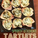 spinach artichoke tartlets