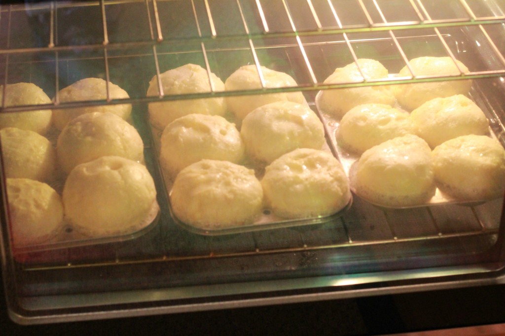 blueberry german pancake muffins