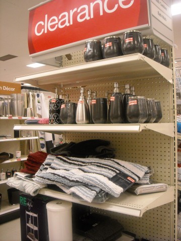Target Clearance - Bathroom Decor