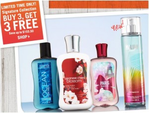 Bath and Body Works Memorial Day Sale