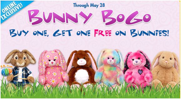 Build a Bear BOGO Bunnies