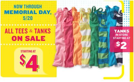 Old Navy Memorial Day Sale