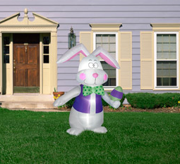 inflatable easter bunny
