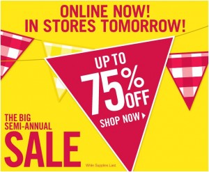 Bath and Body Works - Semi-Annual Sale