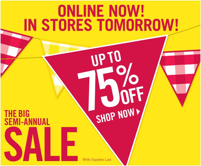 Bath and Body Works - Semi-Annual Sale