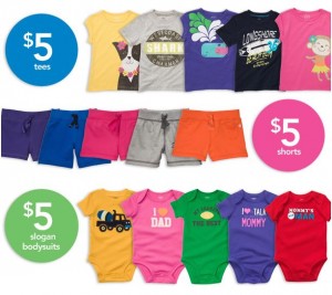 Carter's $5 Sale