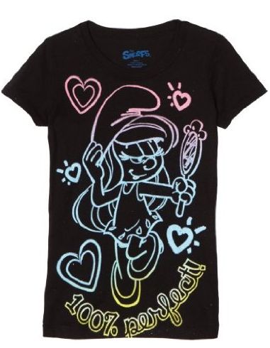 Girls Smurf Tee