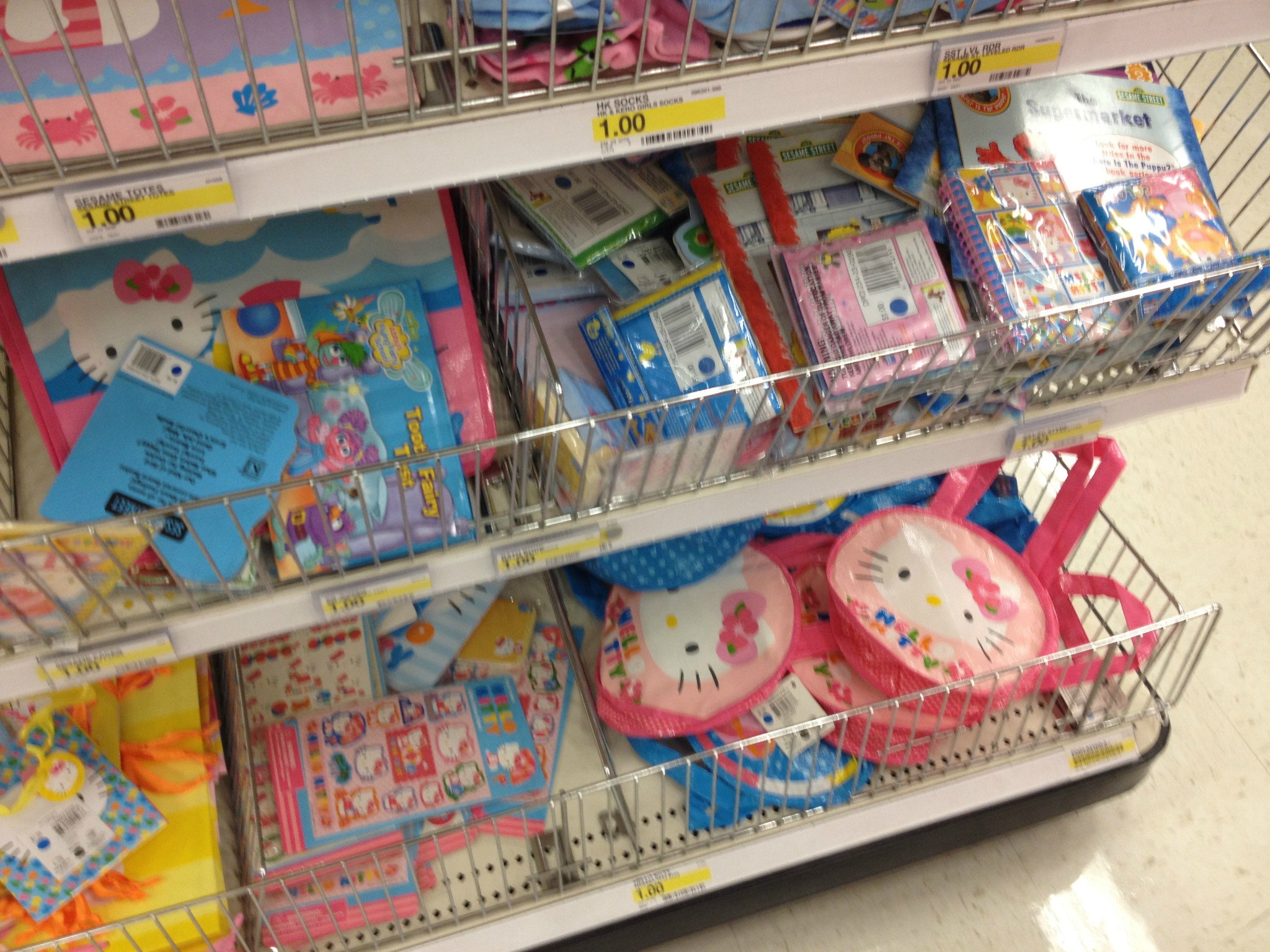 hello kitty target dollar spot