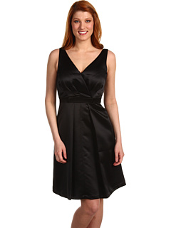 Satin Sleeveless Dress - 6pm