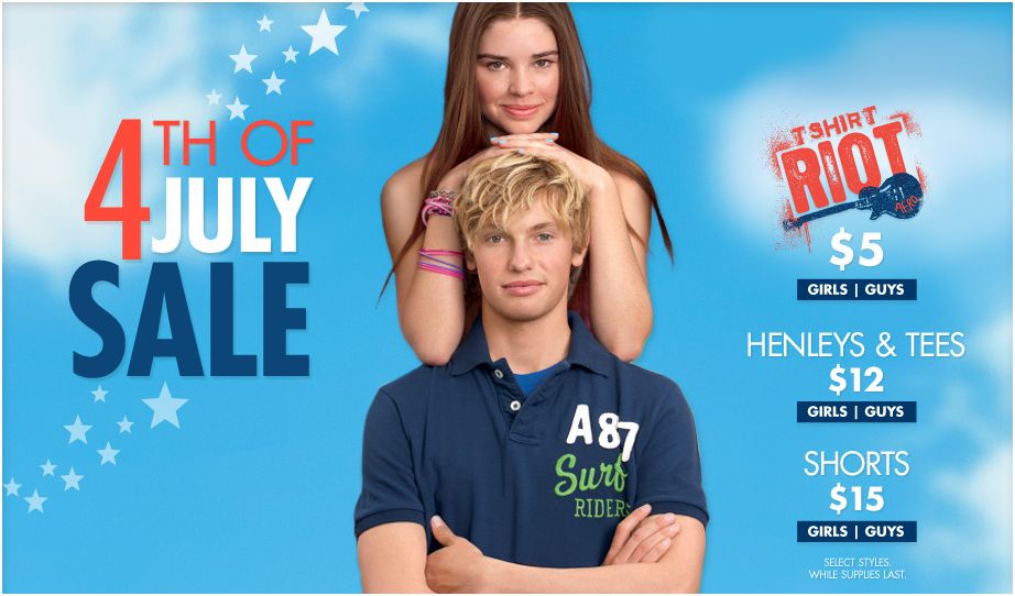 Aeropostale 4th of July Sale