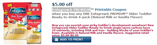 Enfagrow Coupon