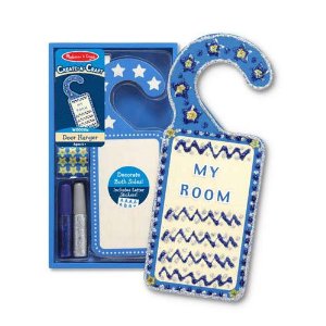 Melissa and Doug Create-A-Craft Wooden Door Hanger Kit