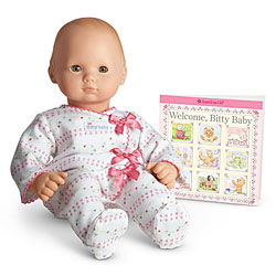 Pink Bow Sleeper for Dolls + Book